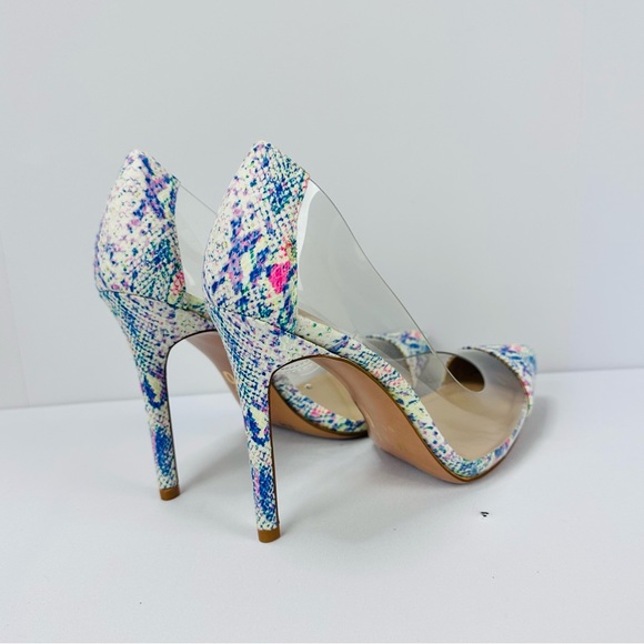 Mix No.6 Aracely Multicolor Snakeprint Pump Women - Picture 8 of 11